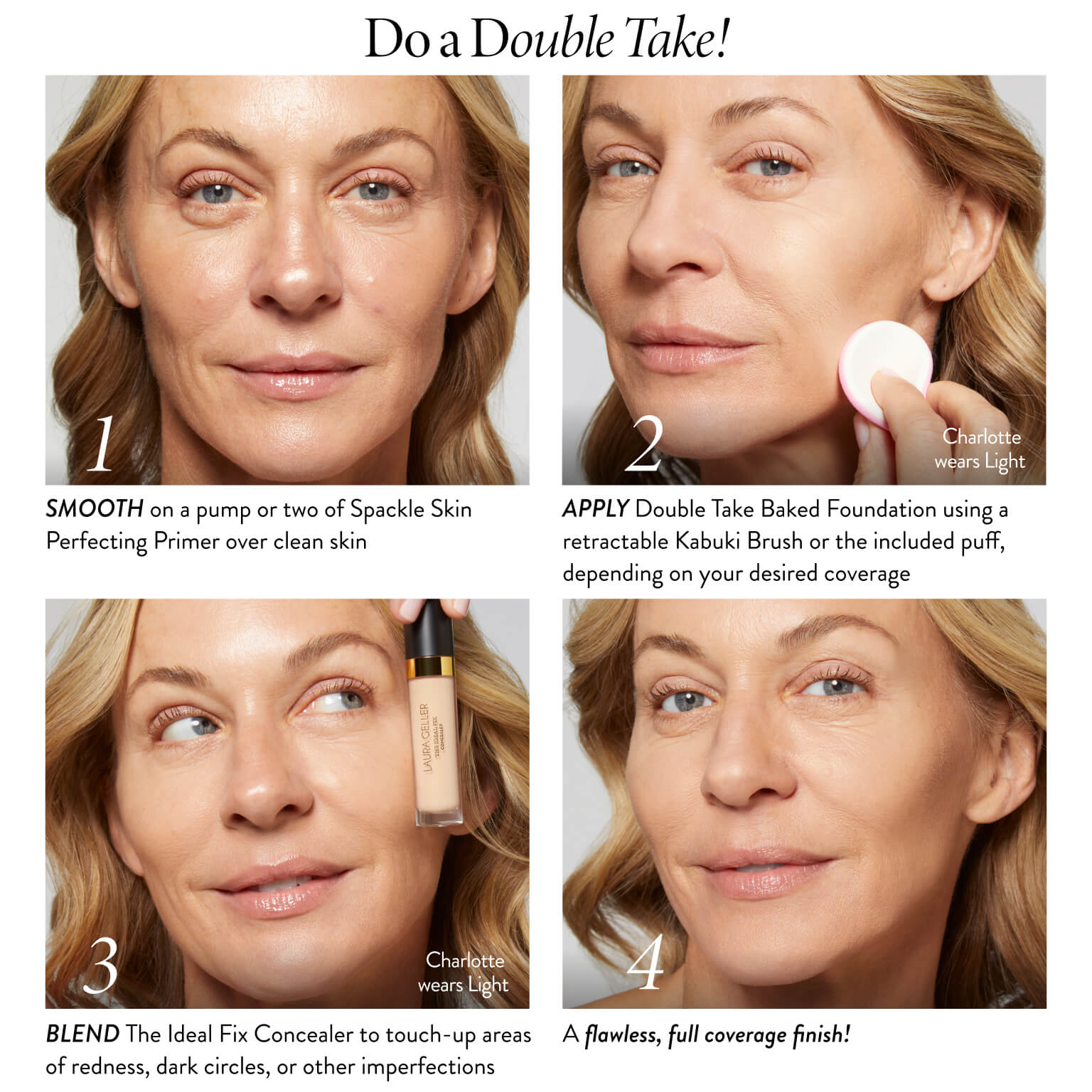 Double Take Baked Base de Cobertura Total™