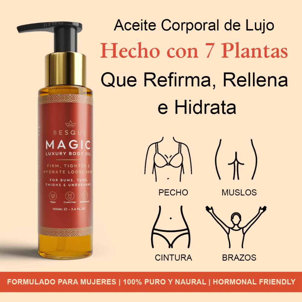 Magic Contour Oil – For Visible Cellulite Smoothing