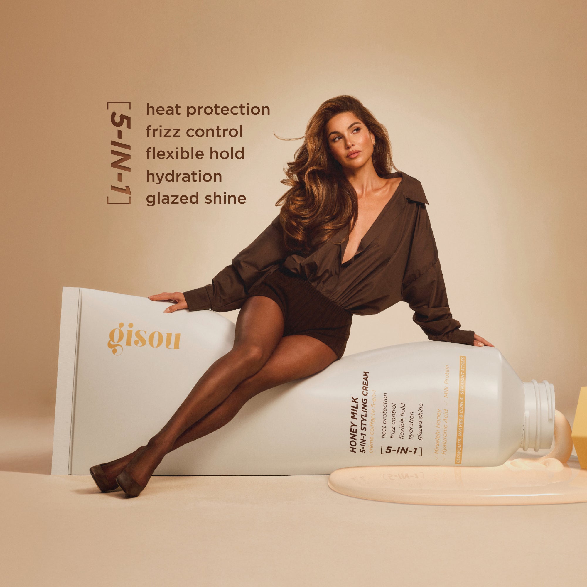 Crema de Peinado 5-en-1 Honey Milk™