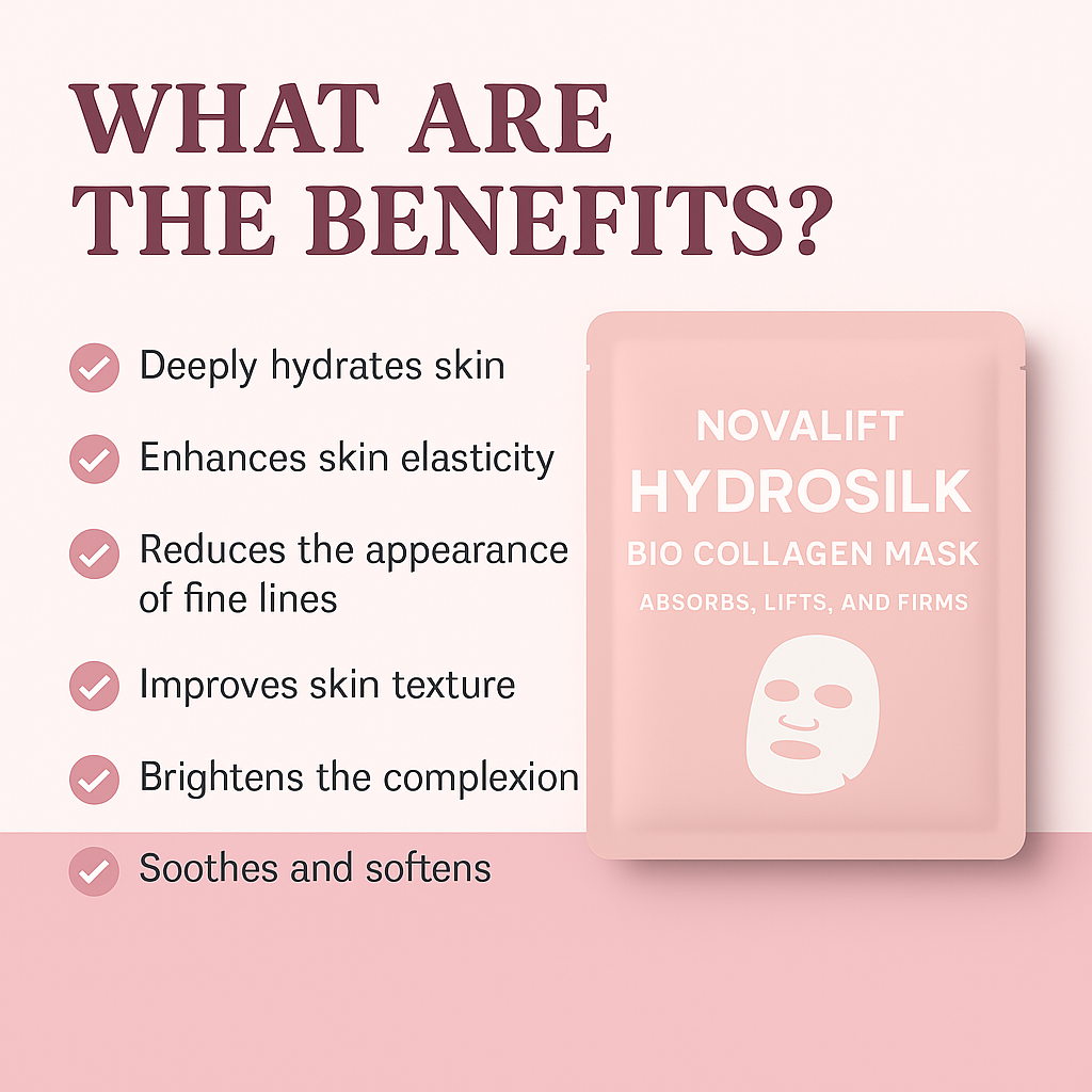 NOVALIFT HydroSilk BioCollagen Mask ✅